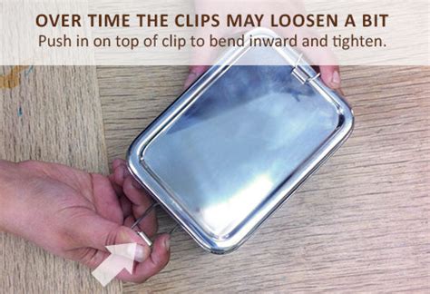 easy fastener to repair metal lunch box|ecolunchbox broken lunch box.